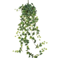 MICA - Lierre artificiel à suspendre, vert panaché L.129cm