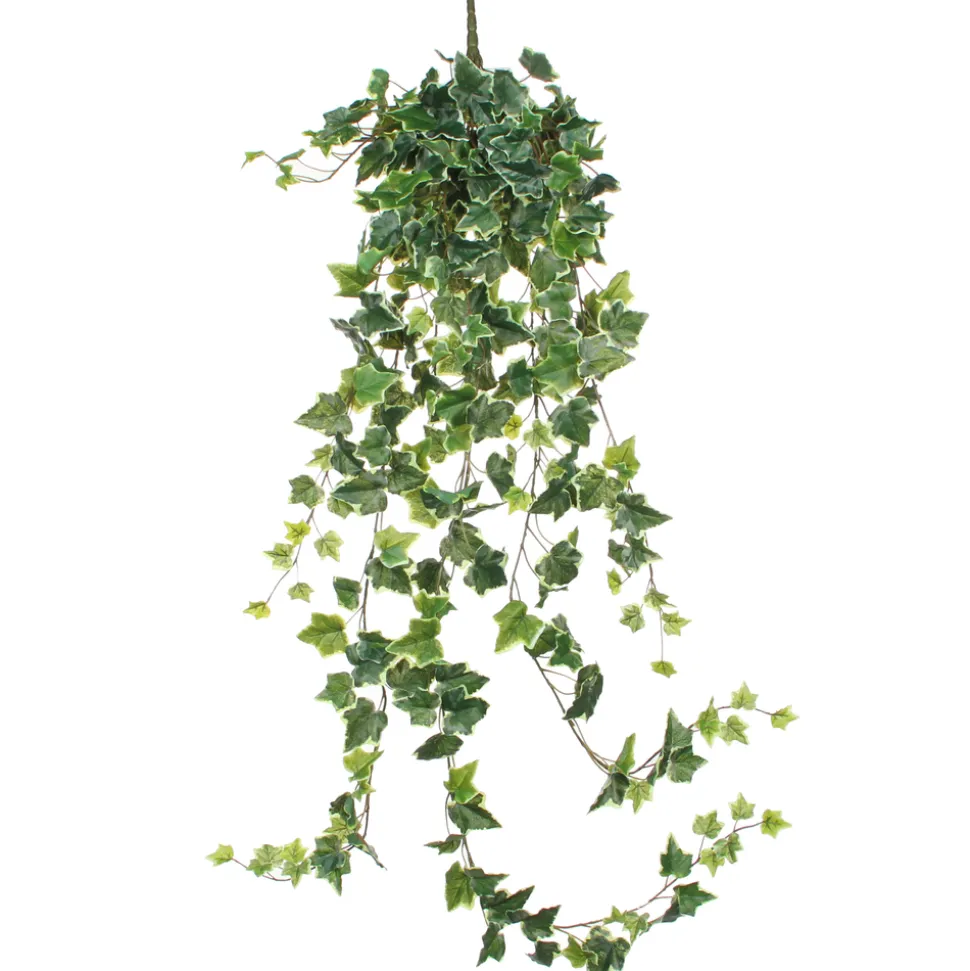 MICA - Lierre artificiel à suspendre, vert panaché L.129cm