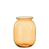 MICA - Vase Freda en verre or H.22xD.17cm