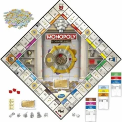 MONOPOLY - Monopoly coffre-fort, jeu de plateau pour la famille et les enfants