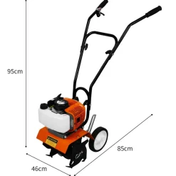 MONSTERSHOP - Motoculteur à essence 52cc t-mech