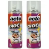 MULTITANKS - Lot de 2 aérosols acto choc : pour une maison sans insectes