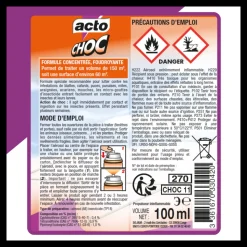 MULTITANKS - Lot de 2 aérosols acto choc : pour une maison sans insectes