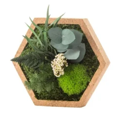 NATURALYS - Stab nature hexagonal s 16 x 16 cm