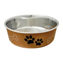 NAYECO - Mangeoir pour animaux baltic acier inoxydable (17 cm) (800 ml)