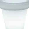 NEWGARDEN - Pot rond lumineux magnolia 120 lumière blanche froide par câble ø120x114cm
