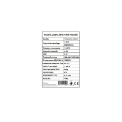 Optimea pompes à chaleur piscine monophasé 7000w - windpac-em45c