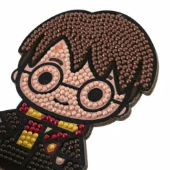 OZ INTERNATIONAL - Figurine en bois de harry potter avec diamants - 15 cm