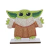 OZ INTERNATIONAL - Kit de figurine à diamanter grogu - création artistique en bois