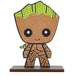 OZ INTERNATIONAL - Kit de figurines à strass groot en bois de 15 cm