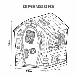 PALPLAY - Maisonnette plastique twilight
