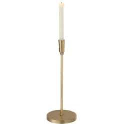 PARIS PRIX - Chandelier en métal "junany" 40cm or