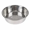 PARIS PRIX - Gamelle pour chien & chat "antidérapant" 21cm argent