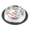 PARIS PRIX - Gamelle pour chien & chat "antidérapante" 24cm argent