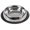 PARIS PRIX - Gamelle pour chien & chat "antidérapante" 15cm argent