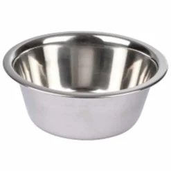 PARIS PRIX - Gamelle pour chien & chat "repas" 16cm argent