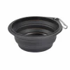 PARIS PRIX - Gamelle rétractable pour chien "voyage" 15cm anthracite