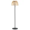 PARIS PRIX - Lampadaire d'extérieur en bambou "mabis" 150cm naturel