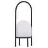 PARIS PRIX - Lampe à poser d'extérieur led "colie" 43cm noir