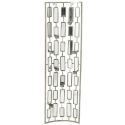 PARIS PRIX - Photophore avec miroirs "comenza" 122cm gris
