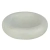 PARIS PRIX - Vide-poche en marbre "puglia" 25cm blanc