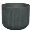 PASSION FOR POTTERY - Pot de fleurs Auckland 08G, coloris gris - D.44xH.36cm