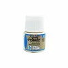 PÉBÉO - Peinture textile setacolor opaque effet métallique - ivoire - 45 ml