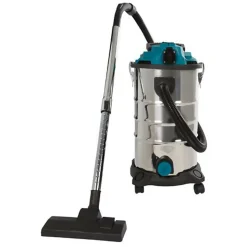 PEREL - Aspirateur eau & poussières perel wdc1230, puissance 1200 w, récipient 30 l