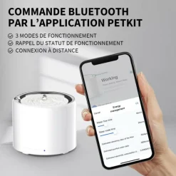 PETKIT - Eversweet pro 3 uvc fontaine à eau connectée pour animaux 1.8l