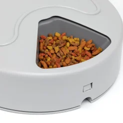 PETSAFE - Mangeoire animaux de compagnie 5 repas eatwell minuterie gris