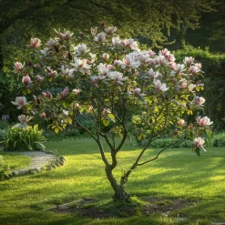 PLANT IN A BOX - Arbre à tulipes - set de 6 - magnolia - hauteur 25-40cm - ⌀9cm