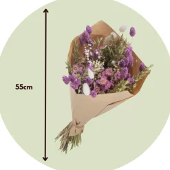 PLANT IN A BOX - Fleurs séchées - bouquet 'trendy pastel palette'
