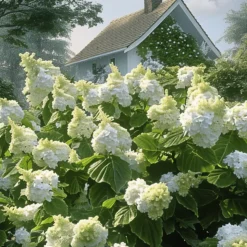 PLANT IN A BOX - Hortensia - hydrangea paniculata 'ice crystal' - hauteur 25-40cm - ⌀19cm