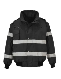 PORTWEST - Blouson bomber iona 4 en 1 couleur : noir taille l - portwest