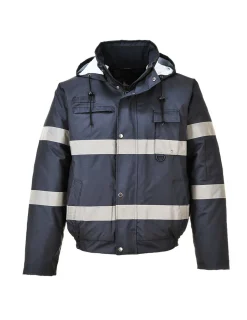 PORTWEST - Blouson iona lite couleur : marine taille l - portwest