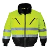 PORTWEST - Blouson pilote 3 en 1 haute visibilité couleur : jaune/noir taille s - portwest