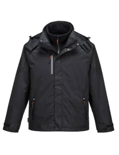 PORTWEST - Parka 3 en 1 radial couleur : noir taille xxl - portwest