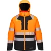 PORTWEST - Parka d'hiver dx4 hi-vis class 2 - taille xxl - orange/noir - portwest