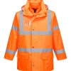 PORTWEST - Parka hi-vis essential 5 en 1 couleur : orange taille s - portwest
