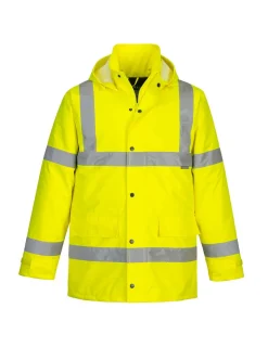 PORTWEST - Parka hi-vis traffic couleur : jaune taille 5xl - portwest