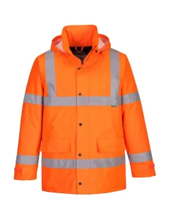 PORTWEST - Parka hi-vis traffic couleur : orange taille xs - portwest