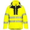 PORTWEST - Parka hv dx4 couleur : jaune/noir taille m - portwest