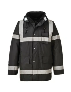 PORTWEST - Parka iona lite couleur : noir taille s - portwest