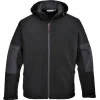 PORTWEST - Softshell avec capuche (3 couches) couleur : noir taille xl - portwest