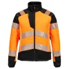 PORTWEST - Veste baffle hybride hv pour femme pw3 - taille s - orange/noir - portwest