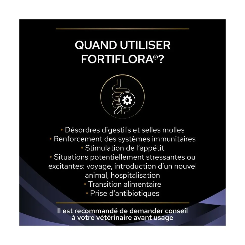 PROPLAN - Fortiflora bouchées - purina pro plan veterinary diets chat 30