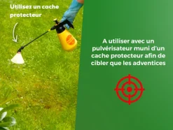 PROTECT EXPERT - Protect Expert désherbant concentré gazon 鈥², action localisée contre mauvaises herbes, avec bidon doseur