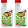 PROTECT EXPERT - Protect expert 2 désherbants concentrés localisés contre les mauvaises herbes du gazon - 2x200ml - soit 176m² - non sélectif