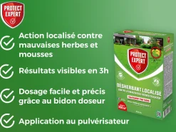 PROTECT EXPERT - Protect expert 2 désherbants concentrés localisés contre les mauvaises
