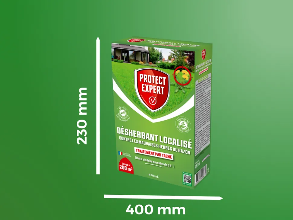 PROTECT EXPERT - Protect expert 2 désherbants concentrés localisés contre les mauvaises